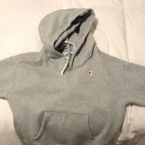 Champion grey hoodie